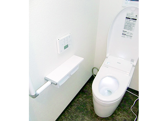 施工後のトイレ画像